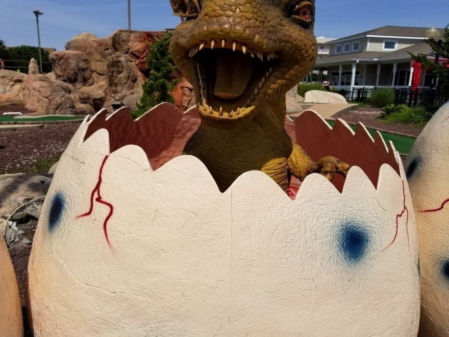 Nick's Mini Golf - Nick's Dino Golf & Mining Company