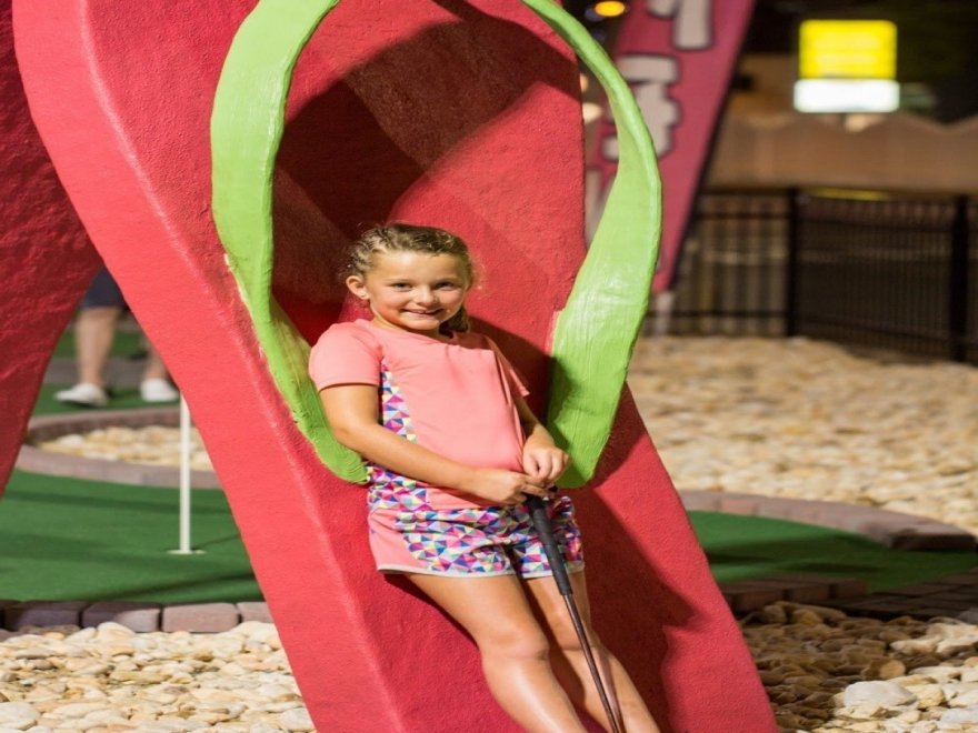 Nick's Mini Golf - Nick's Beach Ball Golf