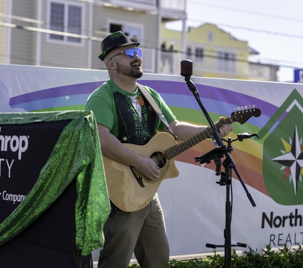 St. Paddy's Day performance Solo artist singing & play guitar